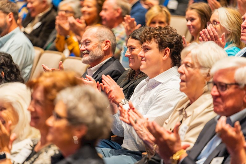 photo of audience